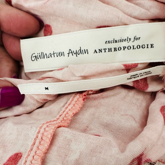 Gullhatun Aydin by Anthropologie Sweetheart Baby Doll Mini Dress Chemise Lace S - Picture 9 of 9